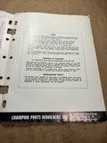 1955 Champion Parts Rebuilders Distributors Catalog