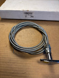Chrome 8’ t-handle push pull release cable