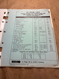 1956 AC Guide Headlamps Filler Caps catalog