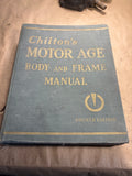 Chilton’s Motor Age Body and Frame Manual 4th Edition 1946-1953