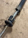 1969 Chevelle kick panel vent cable pulls