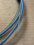 8 foot chrome t-handle jacketed pull cable