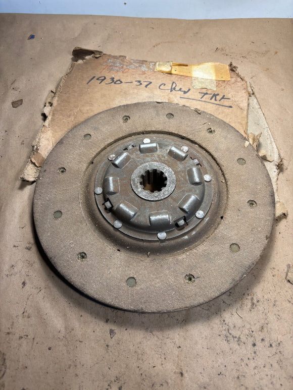 1930-1937 Chevrolet truck clutch disc NORS