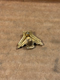 1956 Ford V8 glove box emblem