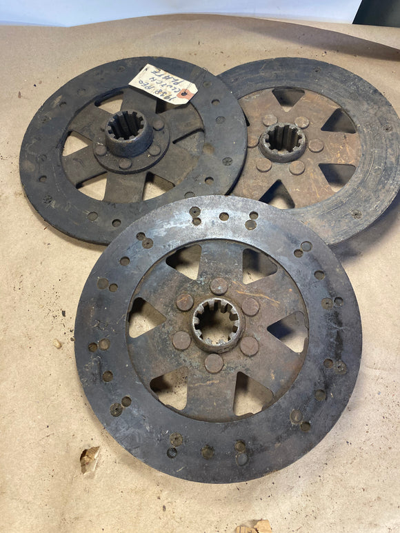 1928 REO Flying Cloud clutch disc x3