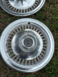 1979 Ford Thunderbird 16” hub cap wheel cover set of 4 OEM
