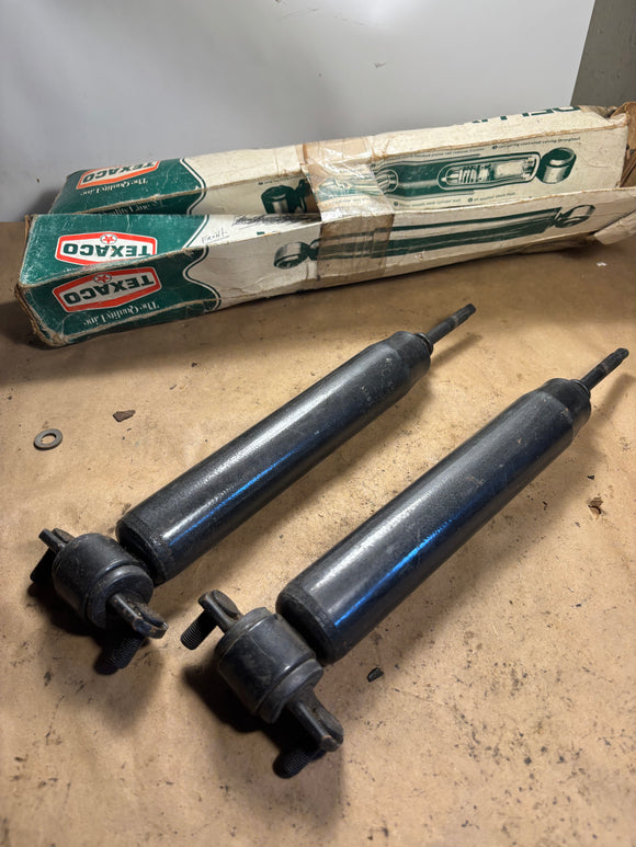 1962-1965 Ford Fairlane Meteor front shock absorber pair NORS