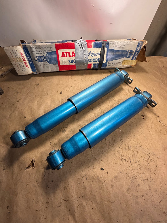 1974-1979 GM Apollo Omega Phoenix Ventura rear shock absorbers NORS Atlas