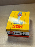 NGK BR8HS spark plug box of 9