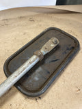 Small vintage west coast style truck mirror 9x5