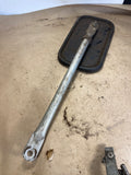 Small vintage west coast style truck mirror 9x5
