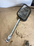 Small vintage west coast style truck mirror 9x5