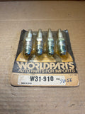 World Parts  W31-910 spark plugs pack of 4