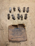 1941 Chevrolet passenger and truck running board instrument panel molding clip x10