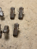 1941 Chevrolet passenger and truck running board instrument panel molding clip x10