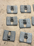 1953-1955 Ford Mercury rear door fender side moulding retainers x20 NORS