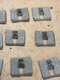 1953-1955 Ford Mercury rear door fender side moulding retainers x20 NORS