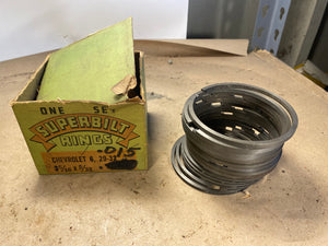 1929-1932 Chevrolet piston ring set .015 3 5/16 x 5/32