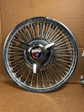 1963-1964 Ford Galaxie XL 14” hubcap wire wheel cover OEM