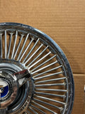 1963-1964 Ford Galaxie XL 14” hubcap wire wheel cover OEM