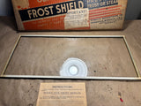Vintage Perma-Tite glass frost shield 8 x 18