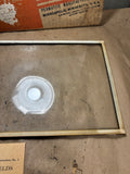 Vintage Perma-Tite glass frost shield 8 x 18