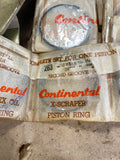 1933 Chevrolet 6 piston ring set Continental .020 oversize NORS