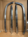 1964 Galaxie 500 XL rear seat moulding set of 4 complete OEM