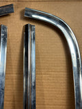 1964 Galaxie 500 XL rear seat moulding set of 4 complete OEM