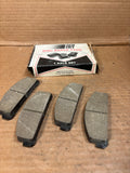 1976-1983 Mazda 323 GLC front brake pads Fade Free Amgauge D132