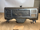 1947 Plymouth instrument cluster with speedo amp and oil