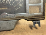 1947 Plymouth instrument cluster with speedo amp and oil