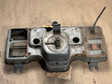1947 Plymouth instrument cluster with speedo amp and oil