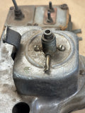 1947 Plymouth instrument cluster with speedo amp and oil
