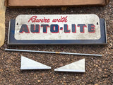 Vintage Auto-Lite wire single spool display rack old stock in box