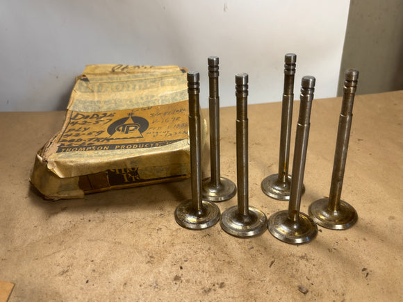 1942-1960 Dodge Plymouth Dodge Truck Intake valve x6 Thompson V1690