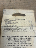 1974-1980 Datsun Honda points and condenser Wells 11524