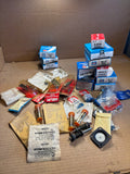 Standard and Hygrade carburetor parts lot diaphragms needle and seat 30+ pieces