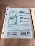 1968 Bower BCA BEARINGS List and Trade Net Prices catalogs