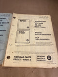 1968 Bower BCA BEARINGS List and Trade Net Prices catalogs