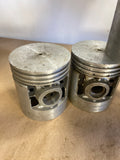 Wisconsin 4-cylinder replacement pistons #566 .003 O/S NOS