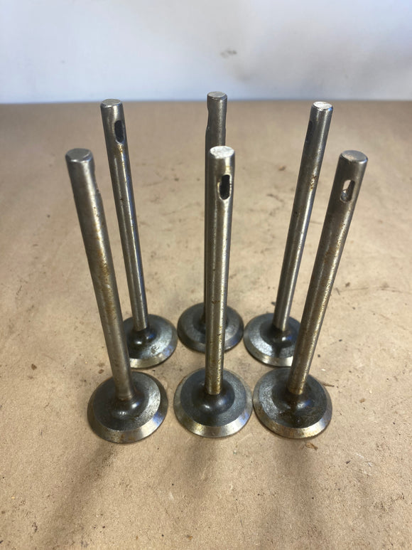 1933-1934 Chevrolet 6 cylinder intake valves set of 6 NORS