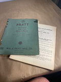 1943 Pratt Tapered Roller Bearings service replacement catalog