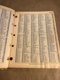 1979 CR Oil Seals Master Interchange catalog