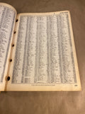 1979 CR Oil Seals Master Interchange catalog