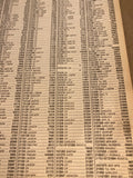 1979 CR Oil Seals Master Interchange catalog