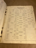 1945 Hoover Ball and Bearing Company applications catalog