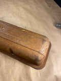 Vintage 1960s Chevrolet script small block V8 valve cover