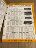 1940s Lion Automotive Tool Catalog counter book pages