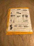 1940s Lion Automotive Tool Catalog counter book pages